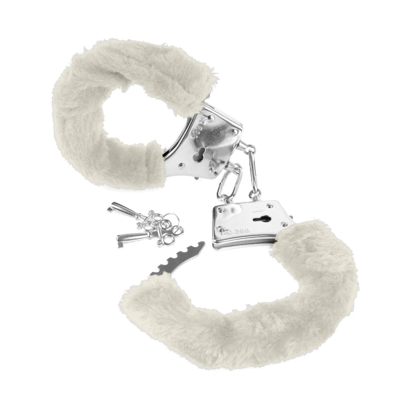 Fetish Fantasy Series Beginner's Furry Cuffs - White