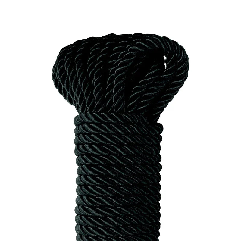Fetish Fantasy Series Deluxe Silky Rope - Black - MyPleasure