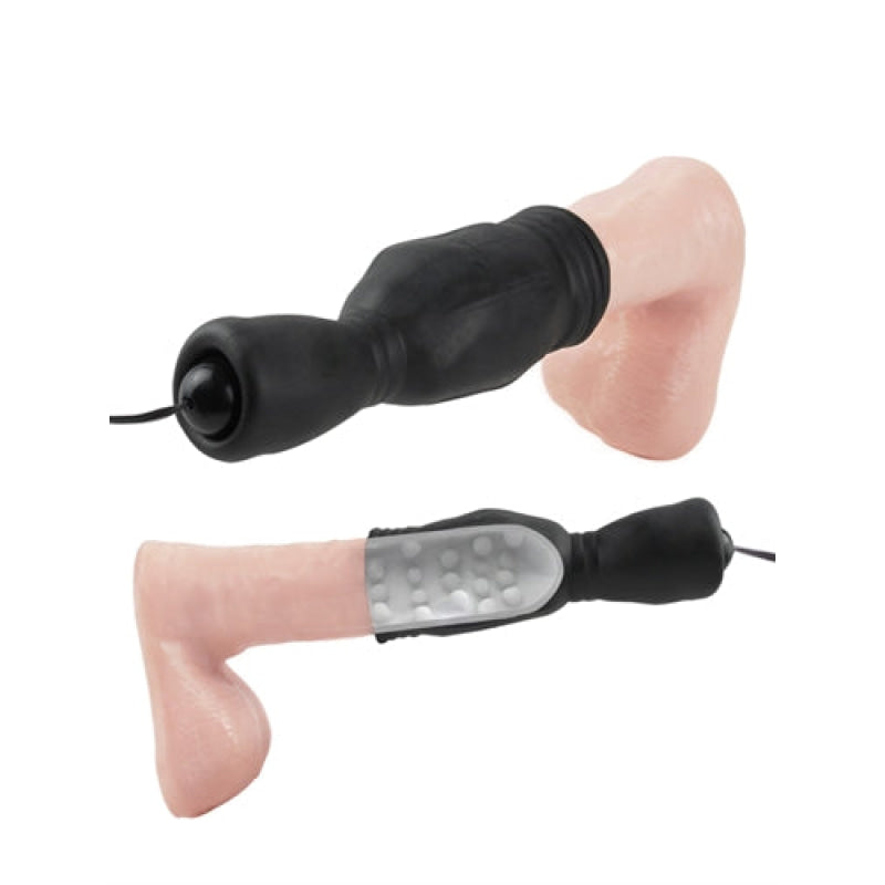 Fetish Fantasy Series Vibrating Head Teazer - Black