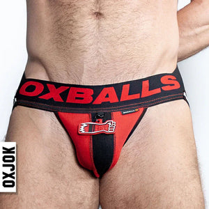 Fisterjock 3d Fist Tagger Jock Black/red Small - MyPleasure