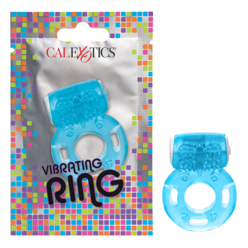 Foil Pack Vibrating Ring - Blue