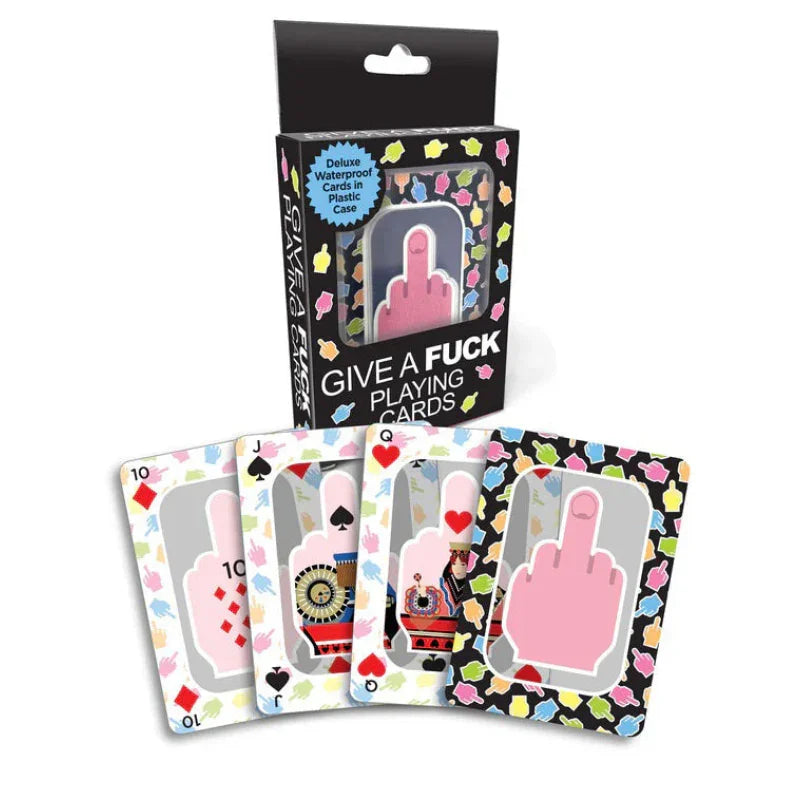 Fu Finger Waterproof Playing Cards - MyPleasure