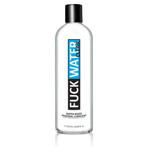 Fuck Water Clear 16oz Water Bases Lubricant - MyPleasure