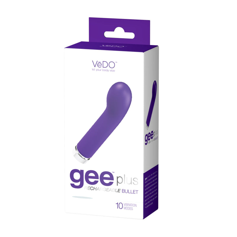 Gee Plus Rechargeable Mini Vibe - Into You Indigo