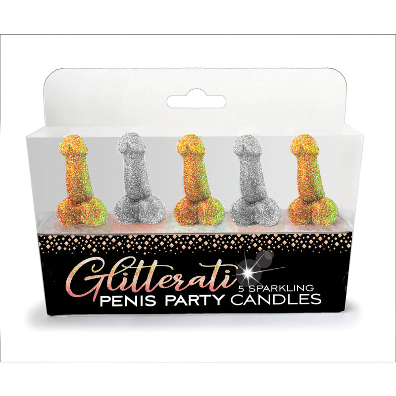 Glitterati Penis Party Candles