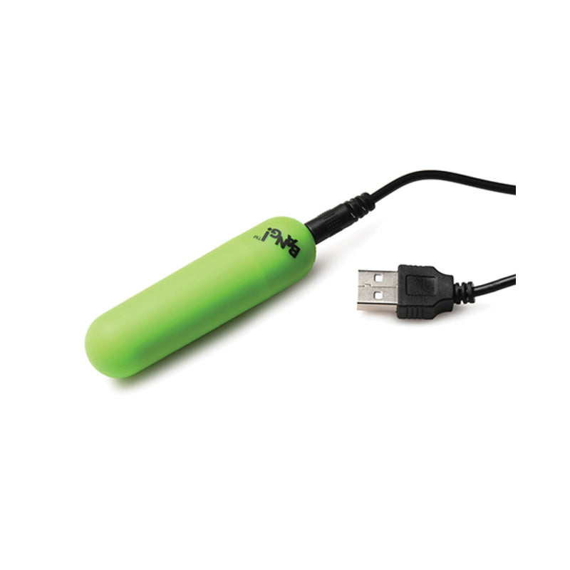 Glow in the Dark Bullet With Remote - Green