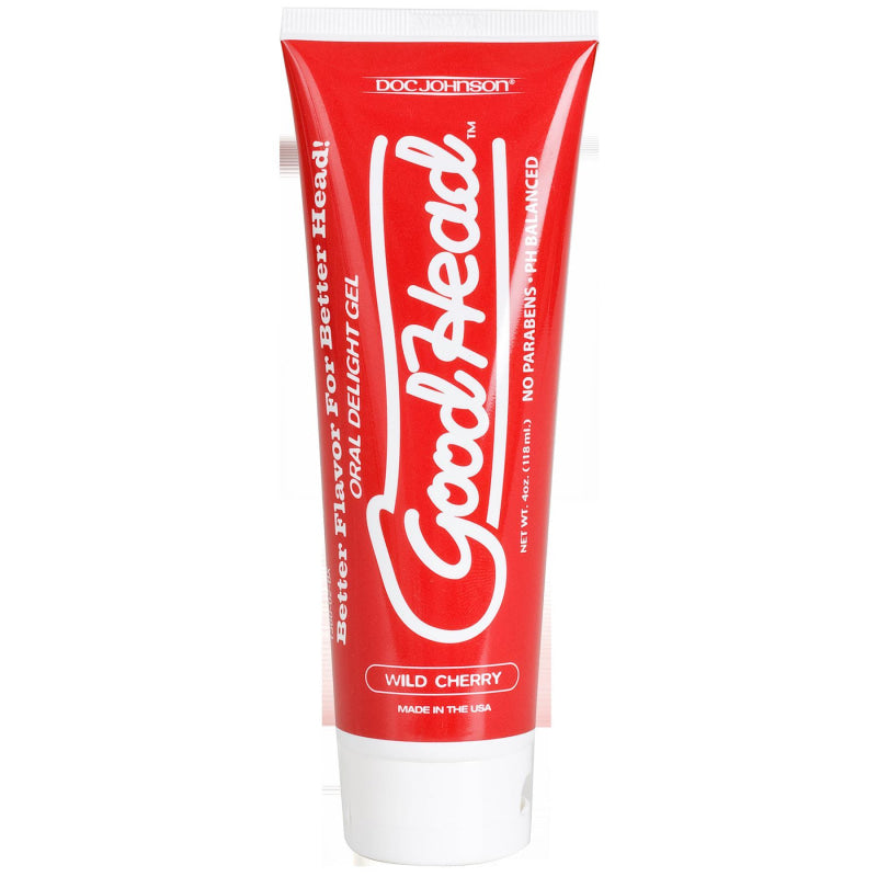 Good Head Oral Delight Gel 4 Oz - Cherry