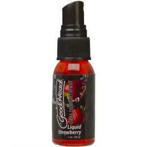 Good Head Oral Delight Spray 1 Oz - Liquid Strawberry - MyPleasure