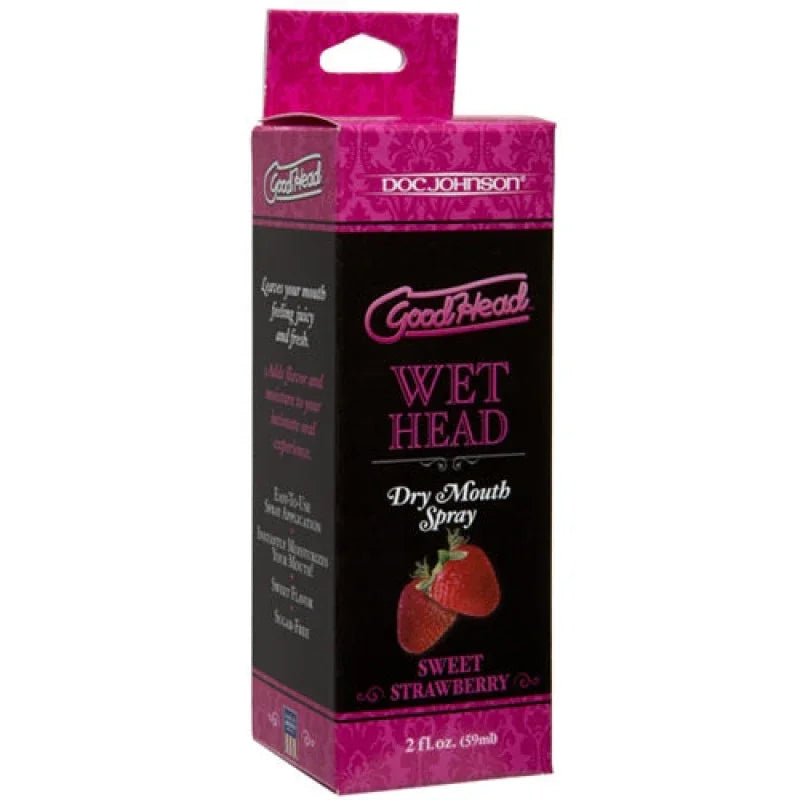 Good Head Wet Head 2 Oz - Sweet Strawberry - MyPleasure