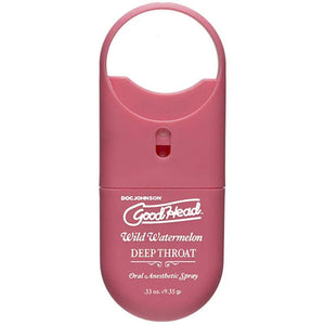 Goodhead - Deep Throat Spray to-Go - Wild Watermelon - .33 Oz. - MyPleasure