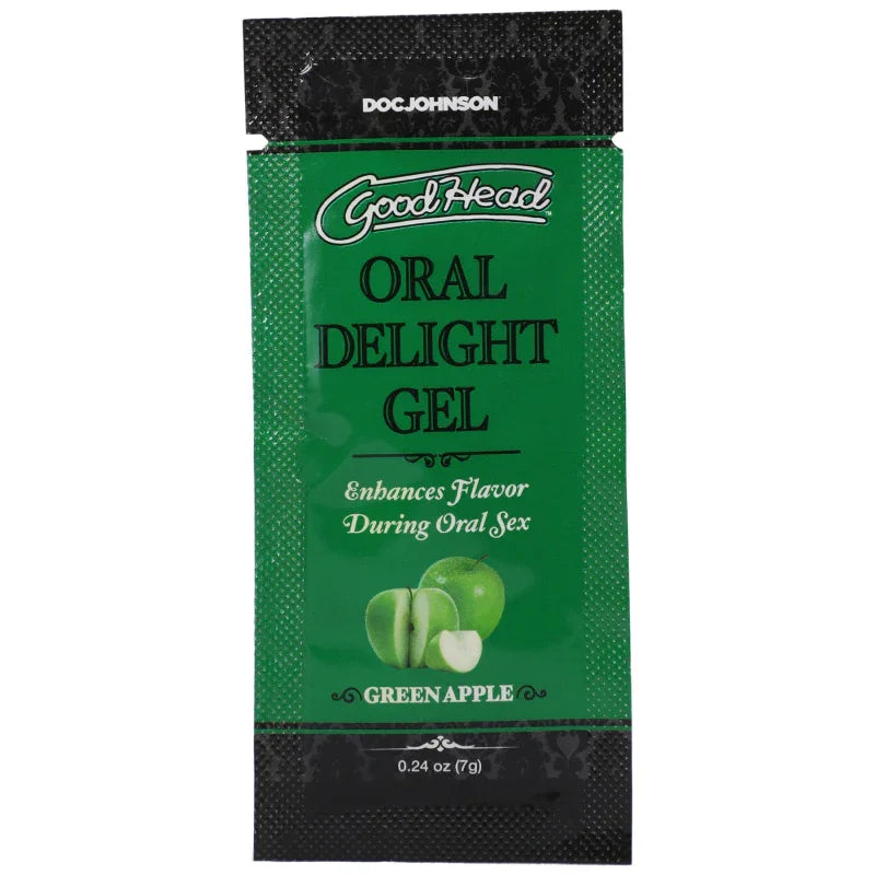Goodhead - Oral Delight Gel - Green Apple - 0.24 Oz - MyPleasure
