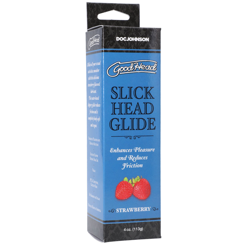 Goodhead - Slick Head Glide - Strawberry - 4 Oz.