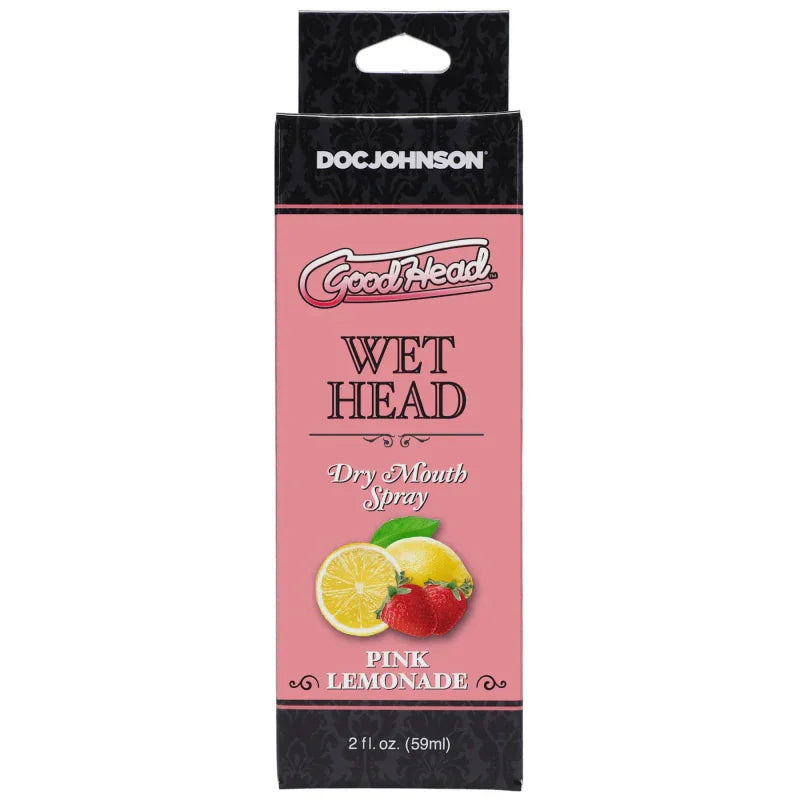 Goodhead - Wet Head - Dry Mouth Spray - Pink Lemonade - 2 Fl. Oz. (59ml)