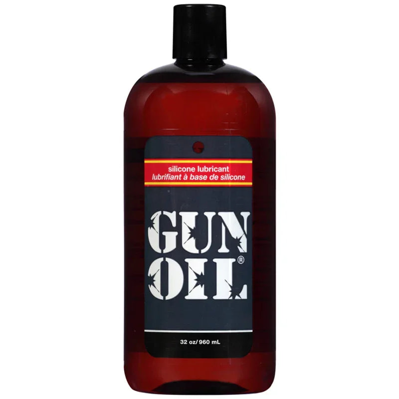 Gun Oil Silicone Lubricant 32 Oz - MyPleasure