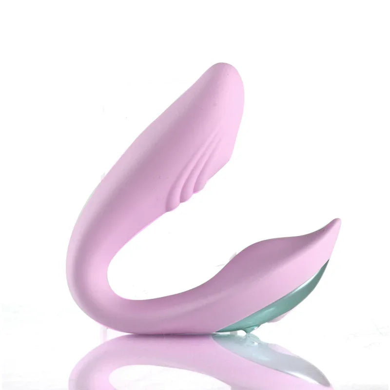 Harmonie Rechargeable Remote Silicone Bendable Vibrator - Pink - MyPleasure