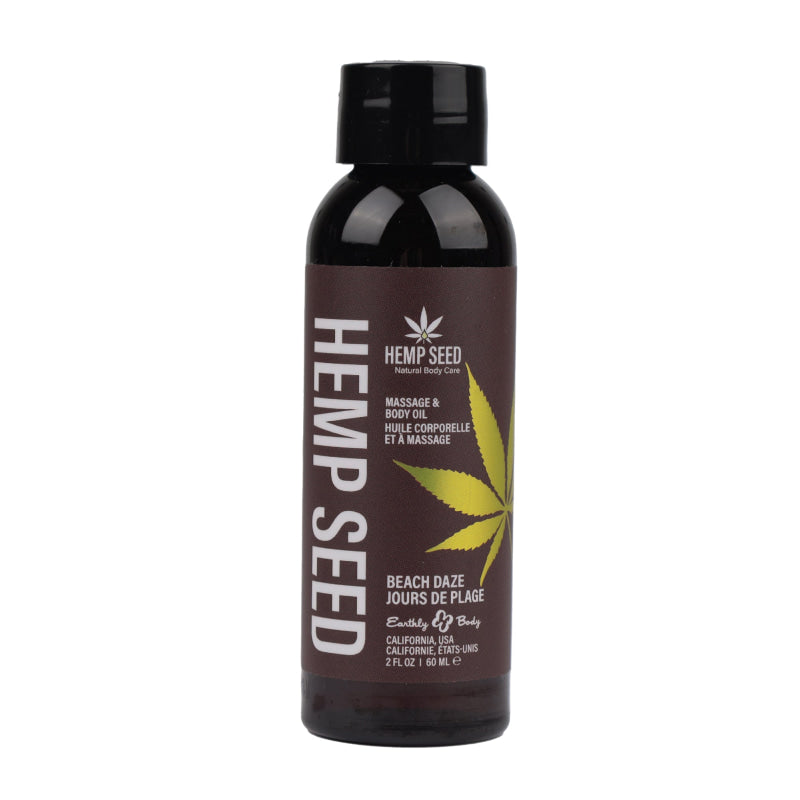 Hemp Seed Massage and Body Oil Beach Daze