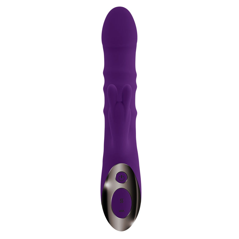 Hop to It - Rabbit Vibrator - Dark Purple