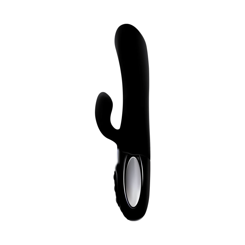 Hypnotic - Black - Thrusting Rabbit With Swinging Clitoral Stimulator