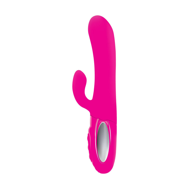 Hypnotic - Hot Pink - Thrusting Rabbit With Swinging Clitoral Stimulator