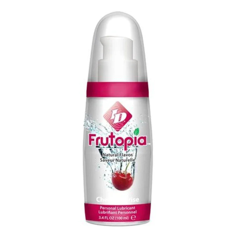 ID Frutopia Natural Flavor Cherry 3.4 Oz - MyPleasure