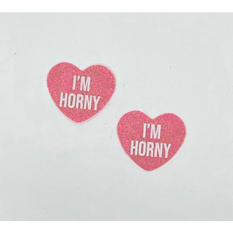 i'm Horny Berry Candy Heart Pasties