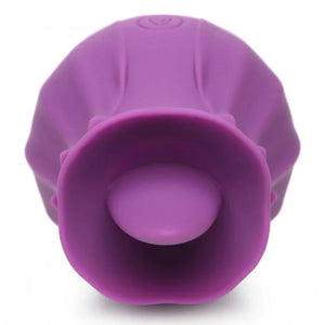 Inmi - Bloomgasm Wild Violet Licking Silicone Stimulator - Violet