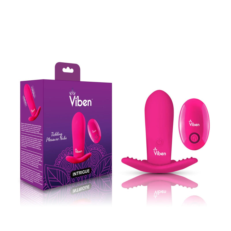 Intrigue - Remote Control 10-Function Panty Vibe - Hot Pink