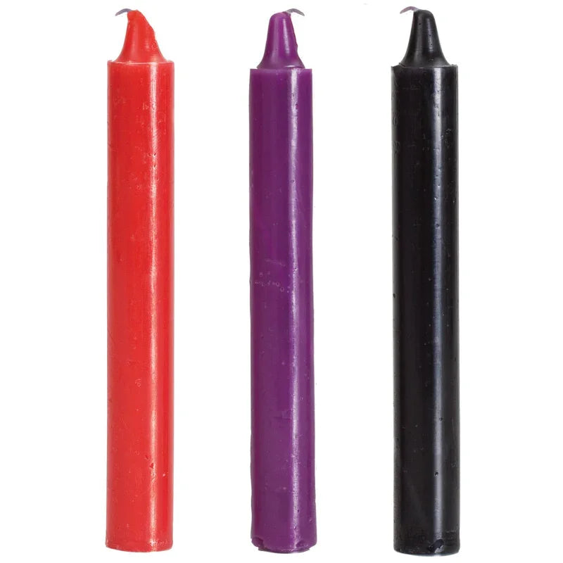 Japanese Drip Candles Set of 3 - Assorted Colors - MyPleasure