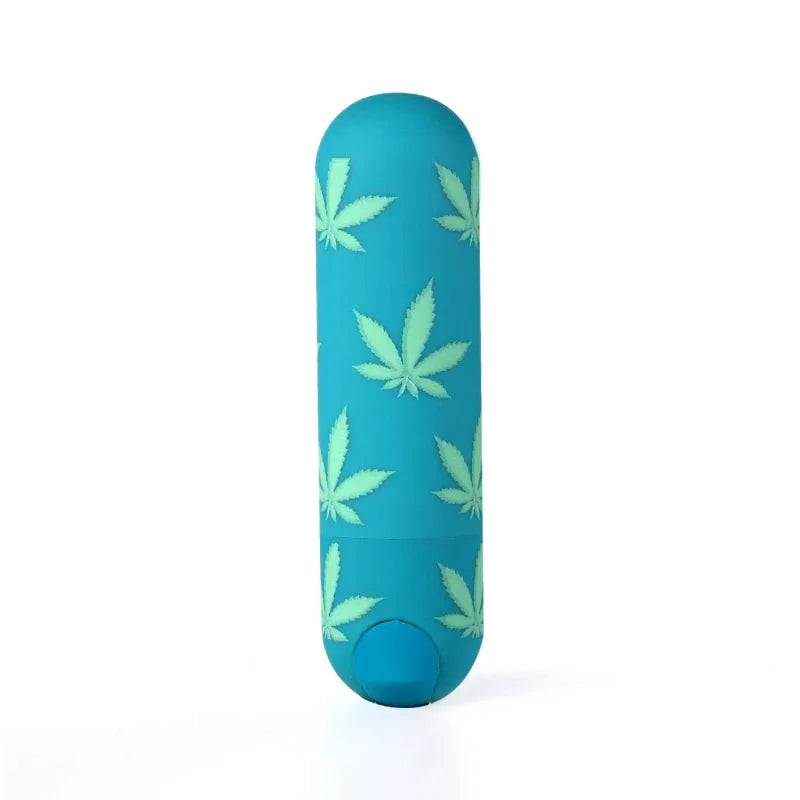 Jessi 420 Series Super Charged Mini Bullet - Emerald - MyPleasure