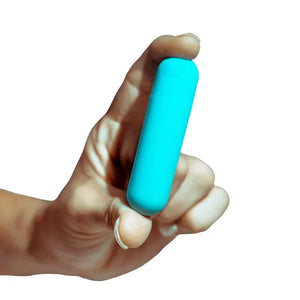 Jessi Super Charged Mini Bullet - Teal - MyPleasure