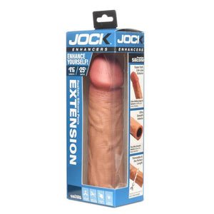 Jock 1.5" Silicone Penis Extension Sleeve - Medium - MyPleasure