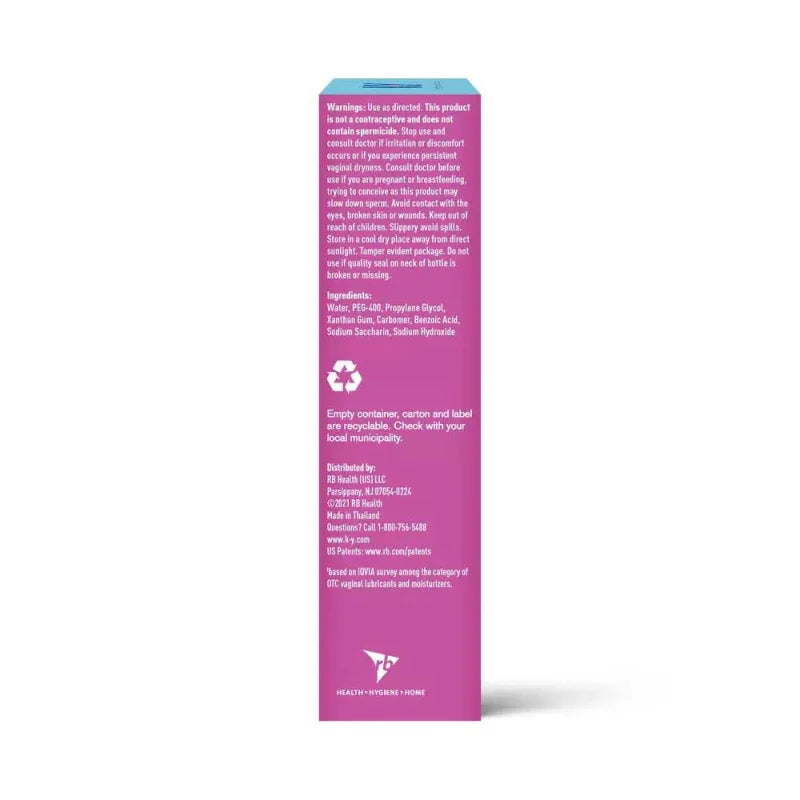 K-Y Liquid 2.5 Oz Bottle - MyPleasure