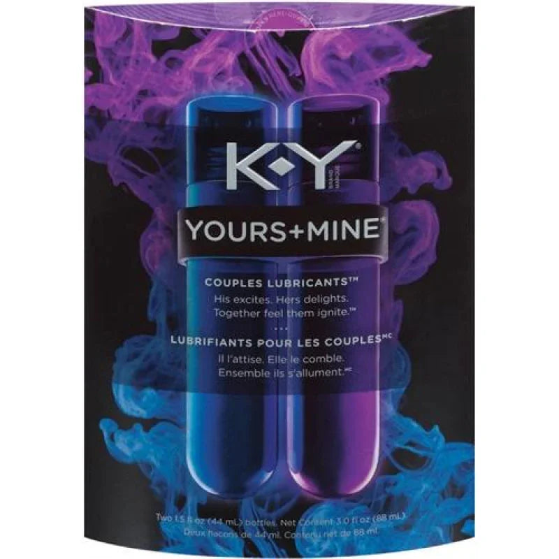 K-Y Yours + Mine Couples Lubricant - MyPleasure