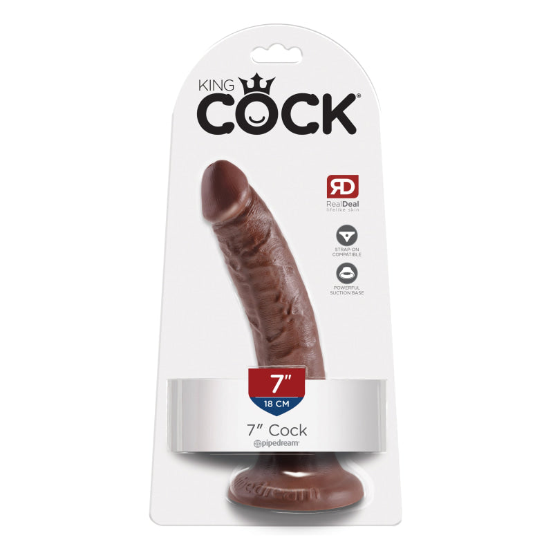 King Cock 7-Inch - Brown