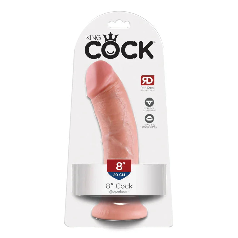 King Cock 8-Inch Cock - Flesh - MyPleasure