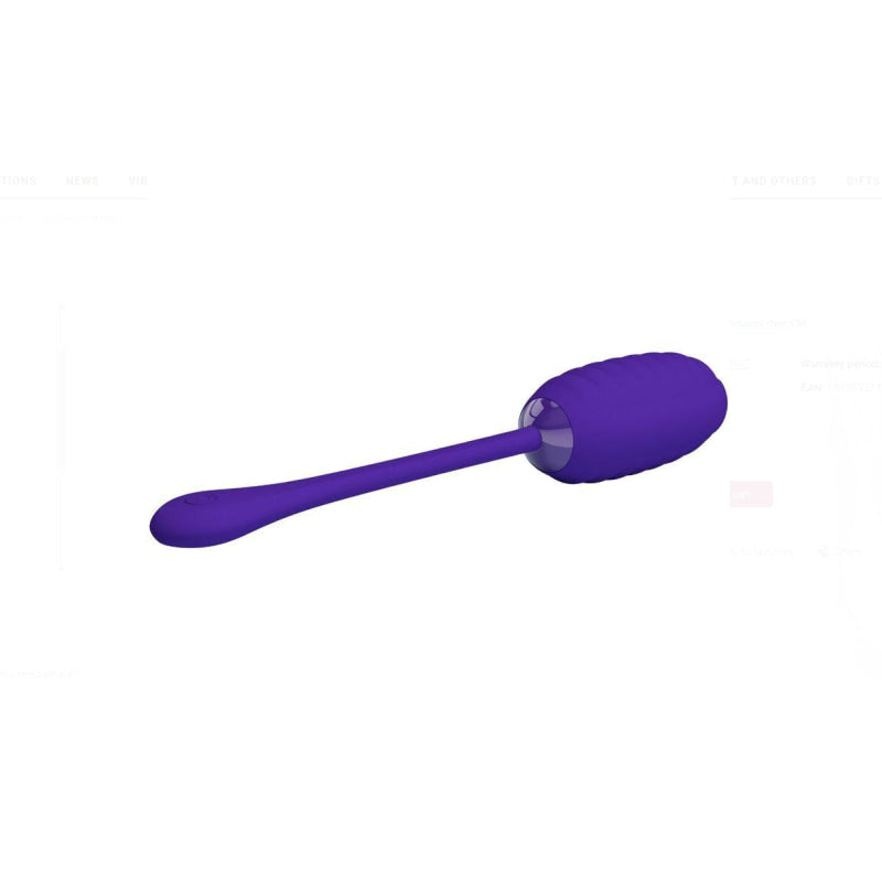 Kirk Rechargeable Vibrating Egg - Purple