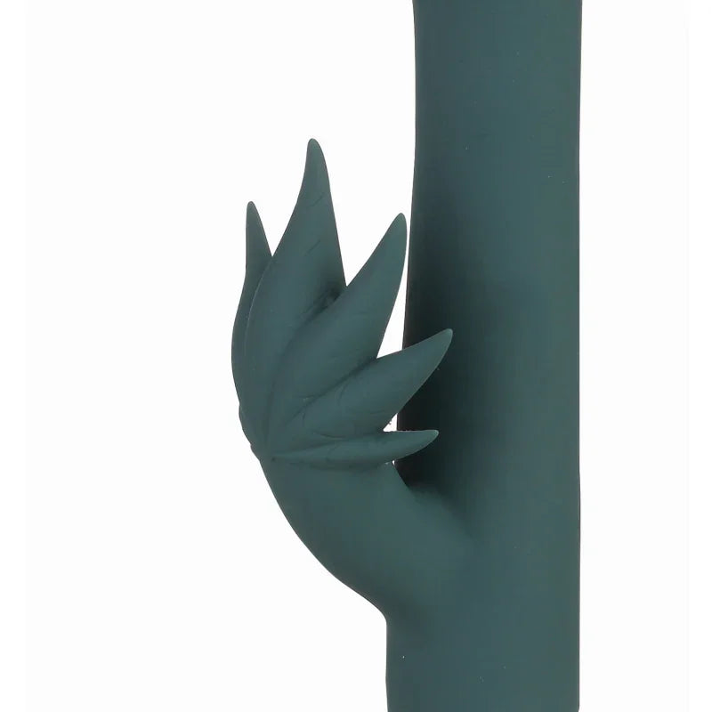 Kusha 420 Series Crystal Gems G-Spot Vibrator - Green