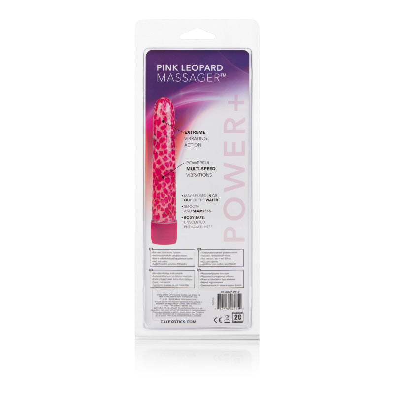 Leopard Massager - Pink