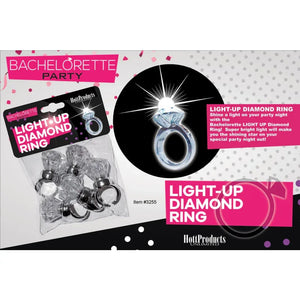 Light Up Diamond Ring 5 Pk
