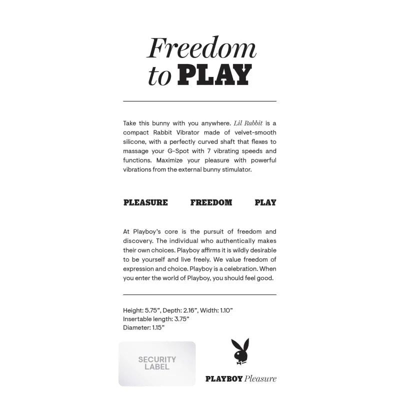 Little Rabbit - Deep Teal - MyPleasure