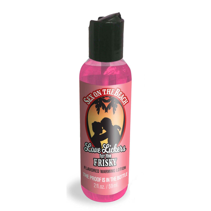 Love Lickers Massage Oil - Sex on the Beach - 1.76 Fl. Oz.