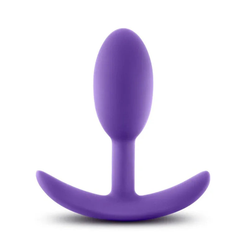 Luxe - Wearable Vibra Slim Plug - Small - Purple - MyPleasure