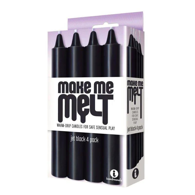 Make Me Melt - Jet Black 4 Pack - MyPleasure