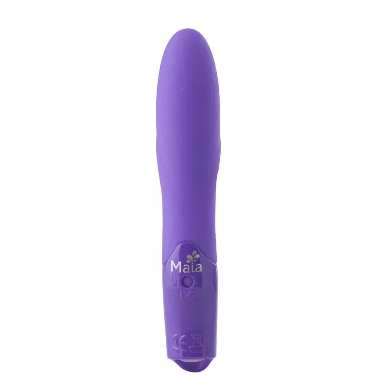 Margo Silicone Textured Bullet Vibrator - Neon Purple