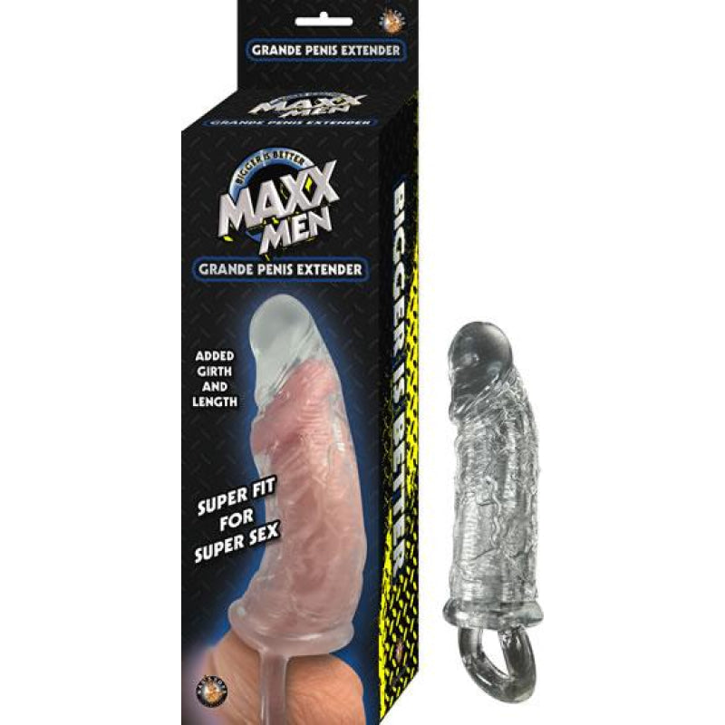 Maxx Men Grande Penis Sleeve - Clear