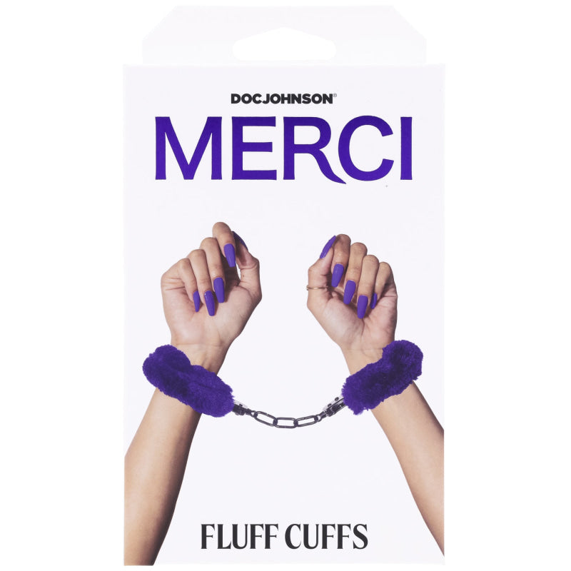 Merci - Fluff Cuffs - Violet