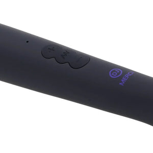 Merci - Rechargeable Power Wand - Ultra - Powerful Silicone Wand Massager - Black
