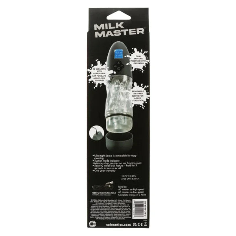 Milk Master Extreme Automatic Milker - Black