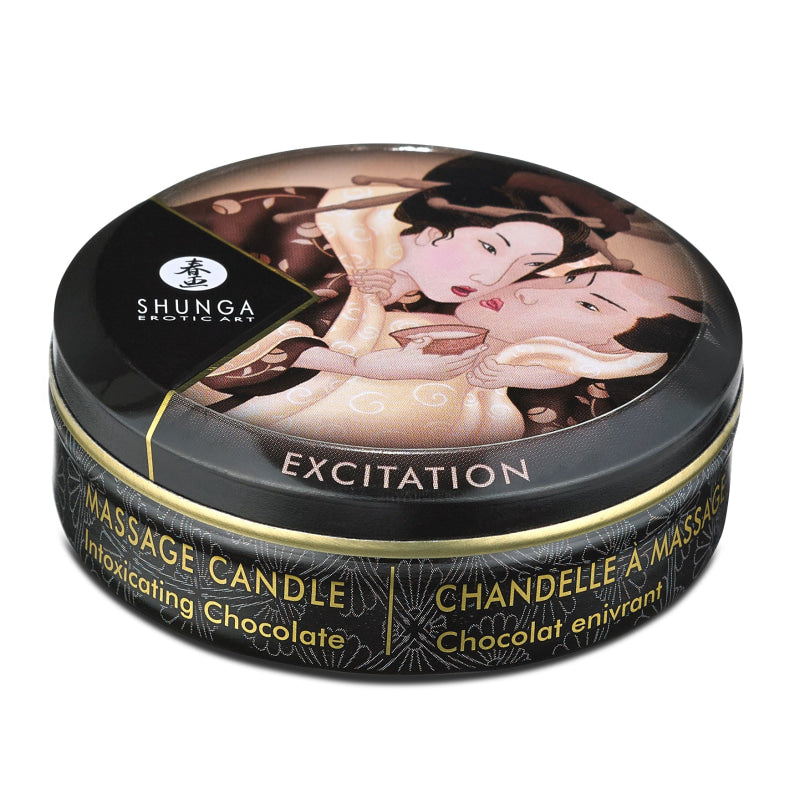 Mini Massage Candle - Excitation - Intoxicating  Chocolate - 1 Fl. Oz.