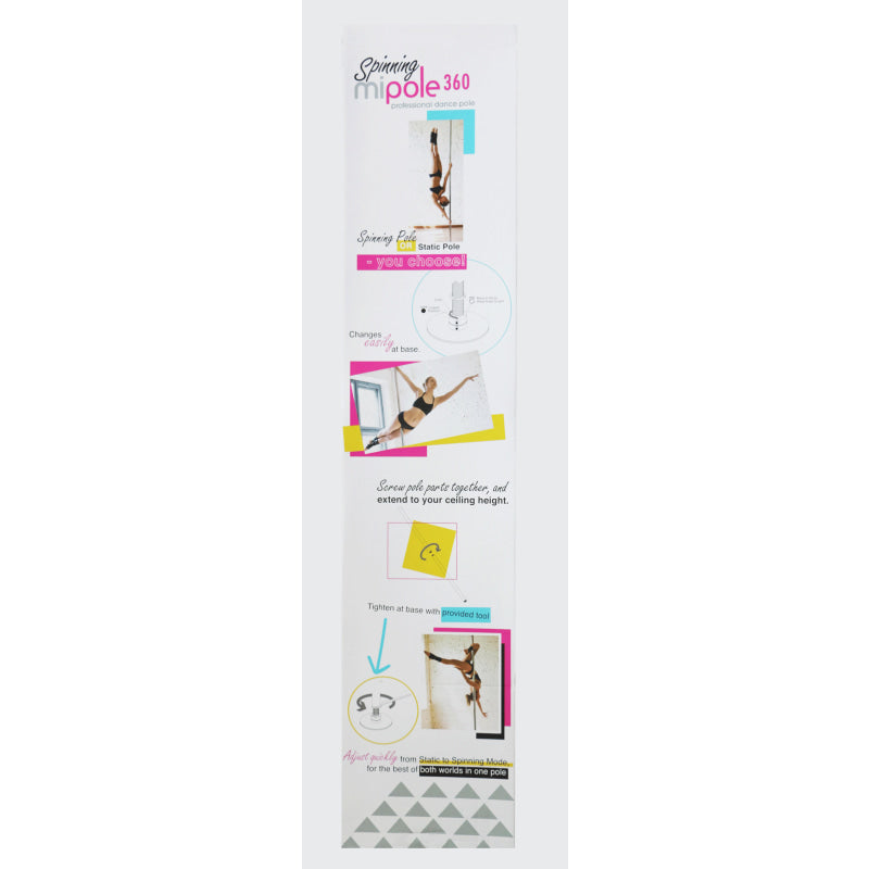 Mipole 360 Spinning Professional Dance Pole